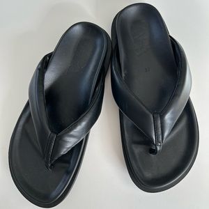 Zara genuine leather sandals